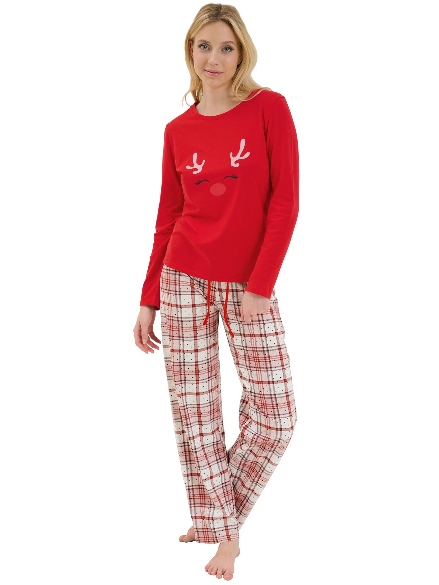 Pyjama pantalon top manches longues Holiday Lisca Cheek