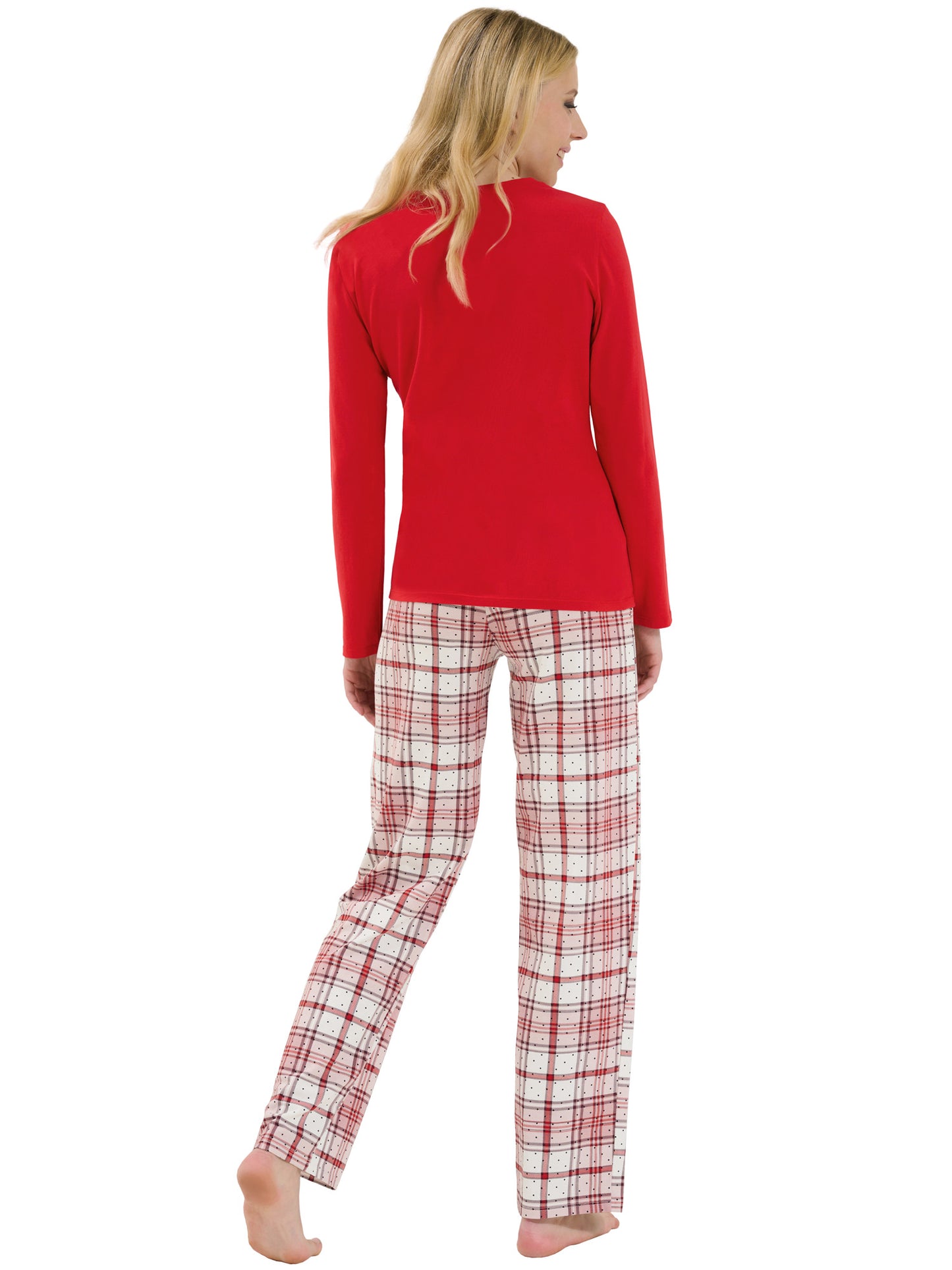 Pyjama pantalon top manches longues Holiday Lisca Cheek