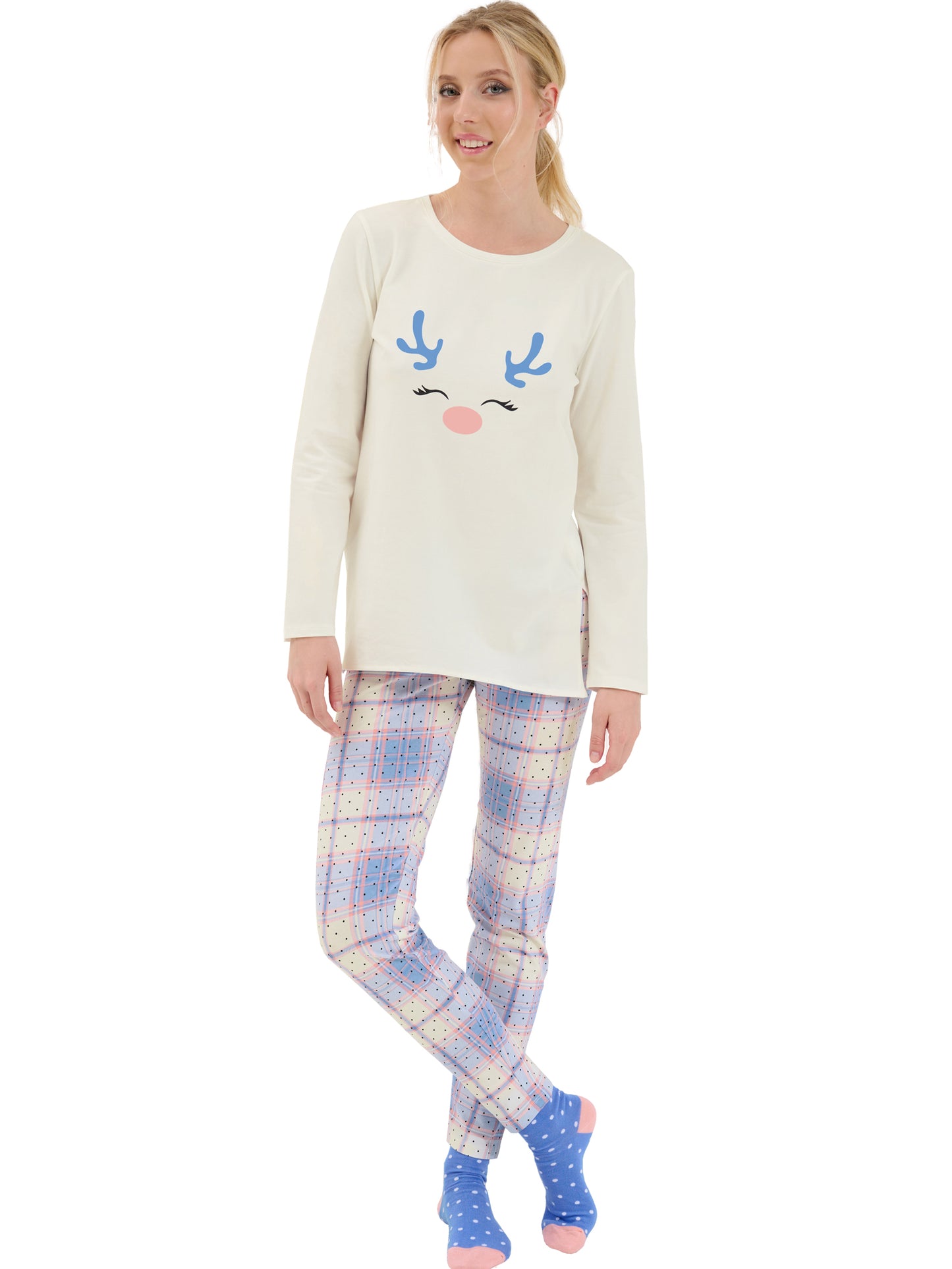 Pyjama leggings tunique manches longues Holiday Lisca Cheek