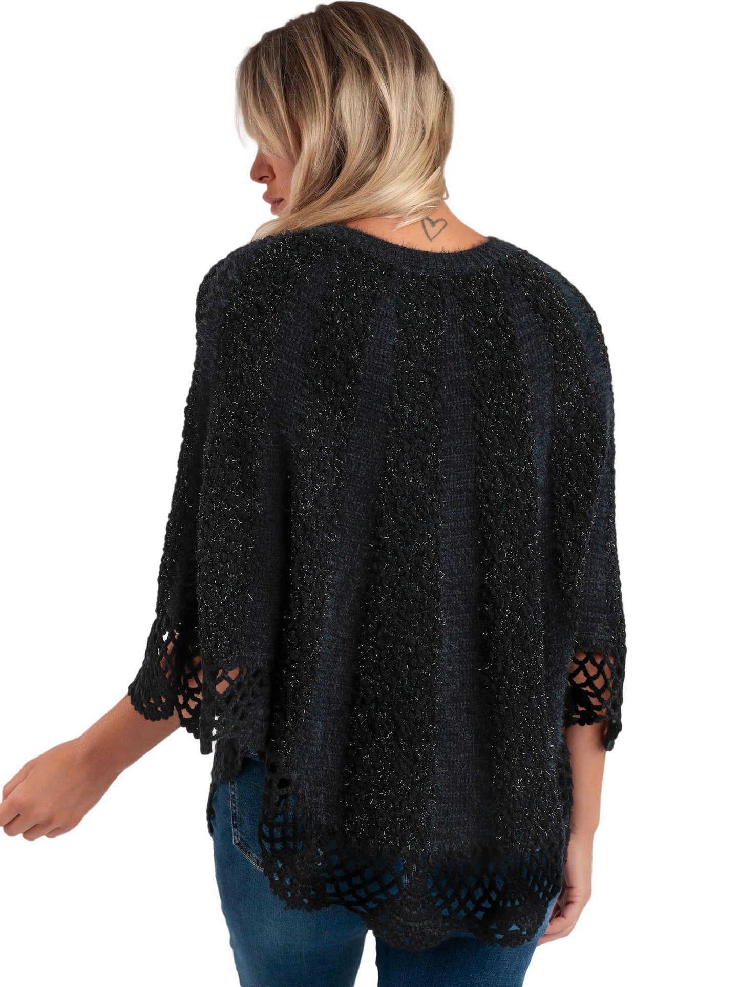 Poncho uni Romantic Admas