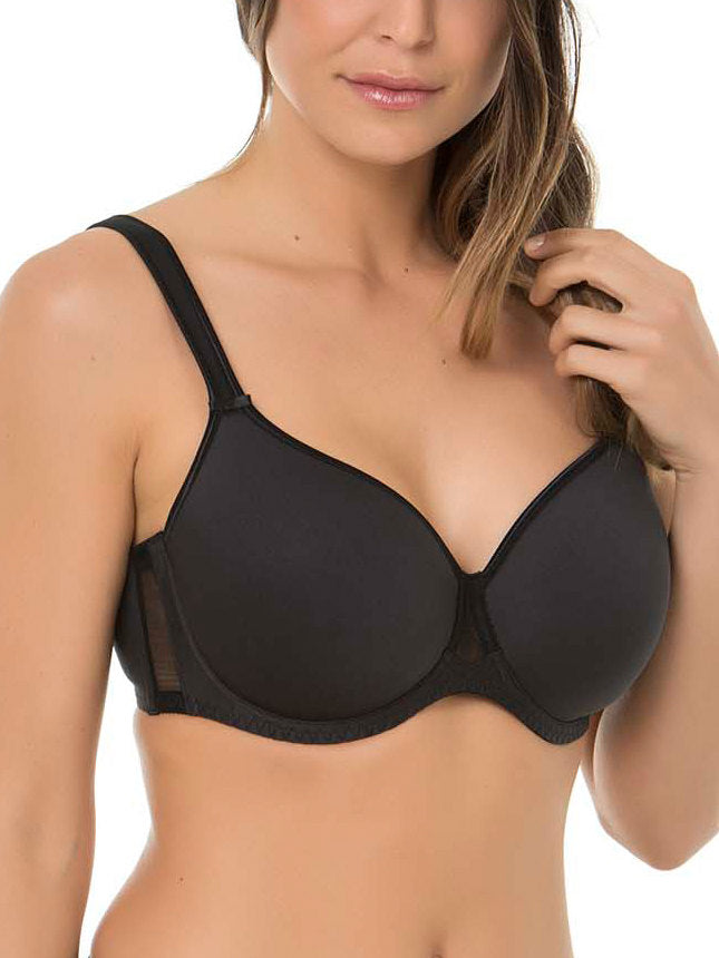 Soutien-gorge minimiseur Adriana Selmark noir