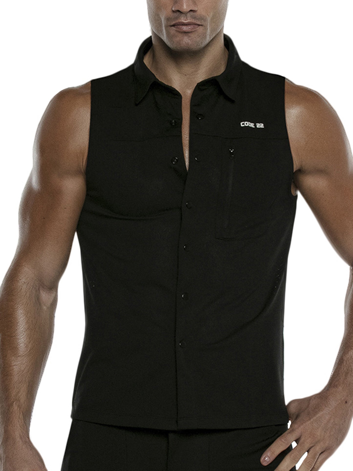 Chemise sans manches Vivid Code22