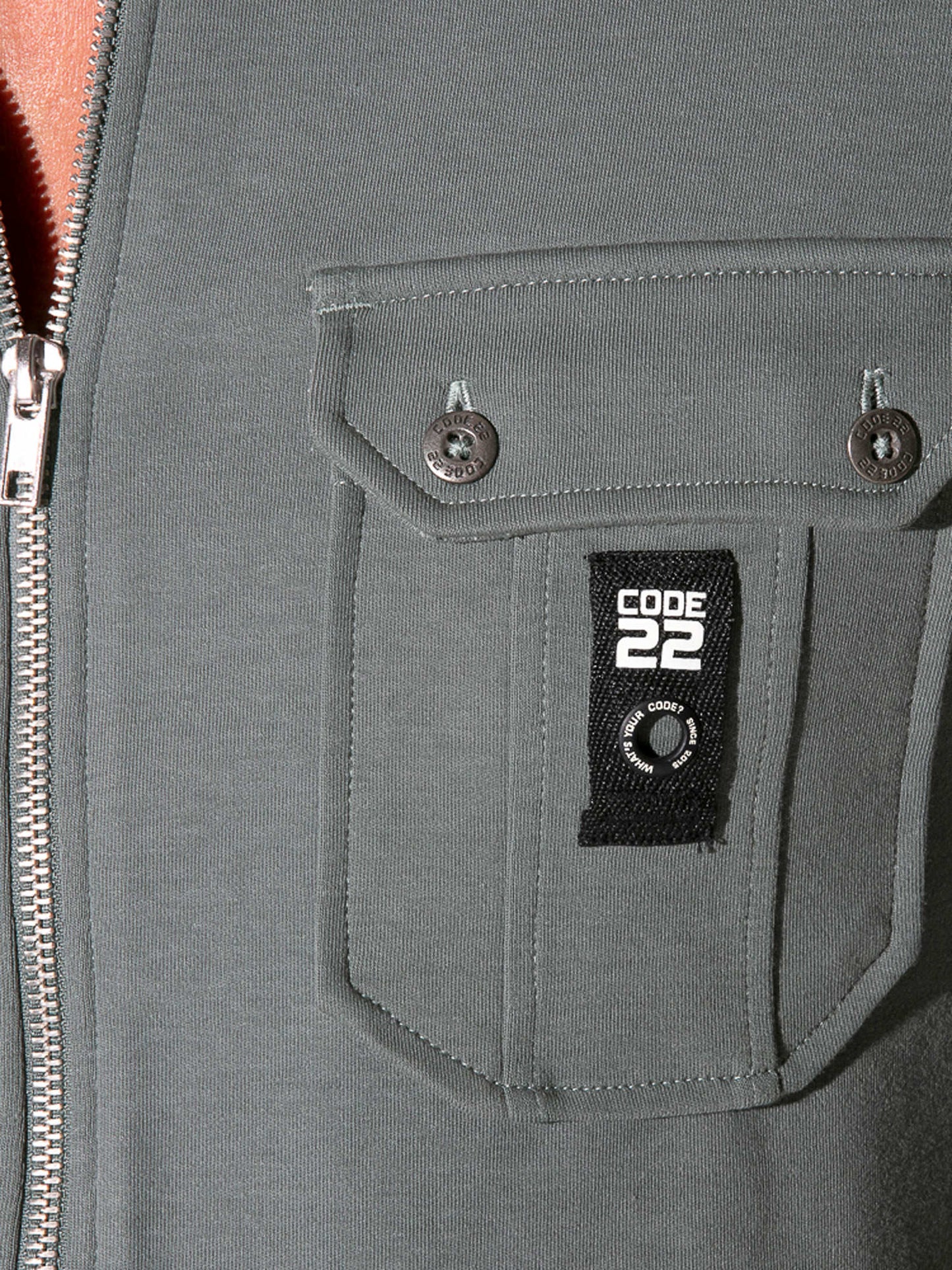 Veste de survêtement zippée Cargo Code22