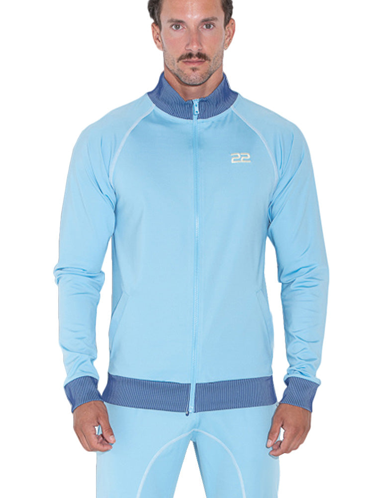 Sweatshirt veste zippée col montant Reflex Code22