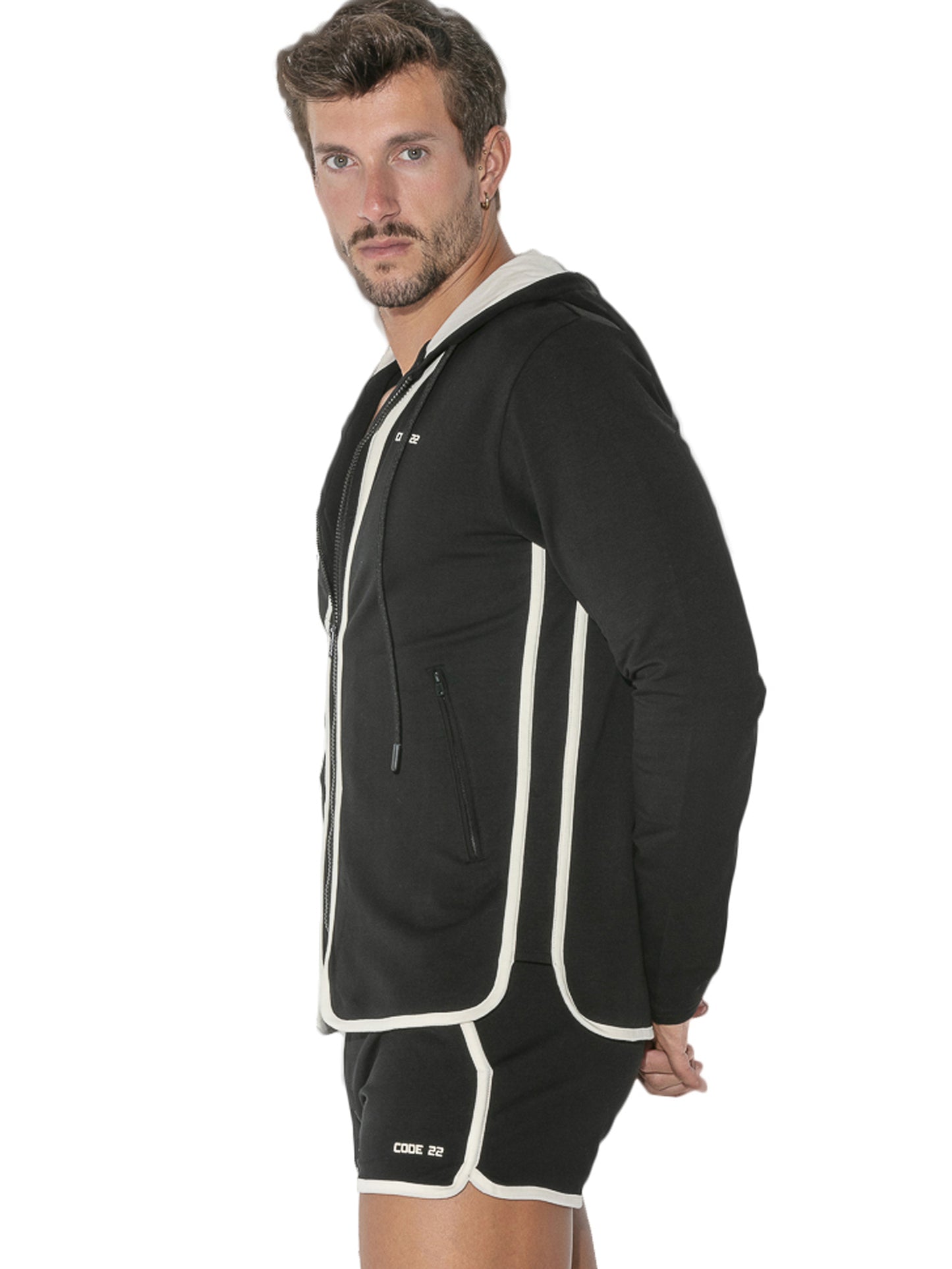 Veste de sport zippée à capuche Focus Code22