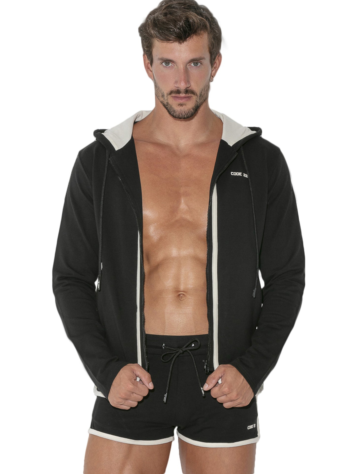 Veste de sport zippée à capuche Focus Code22