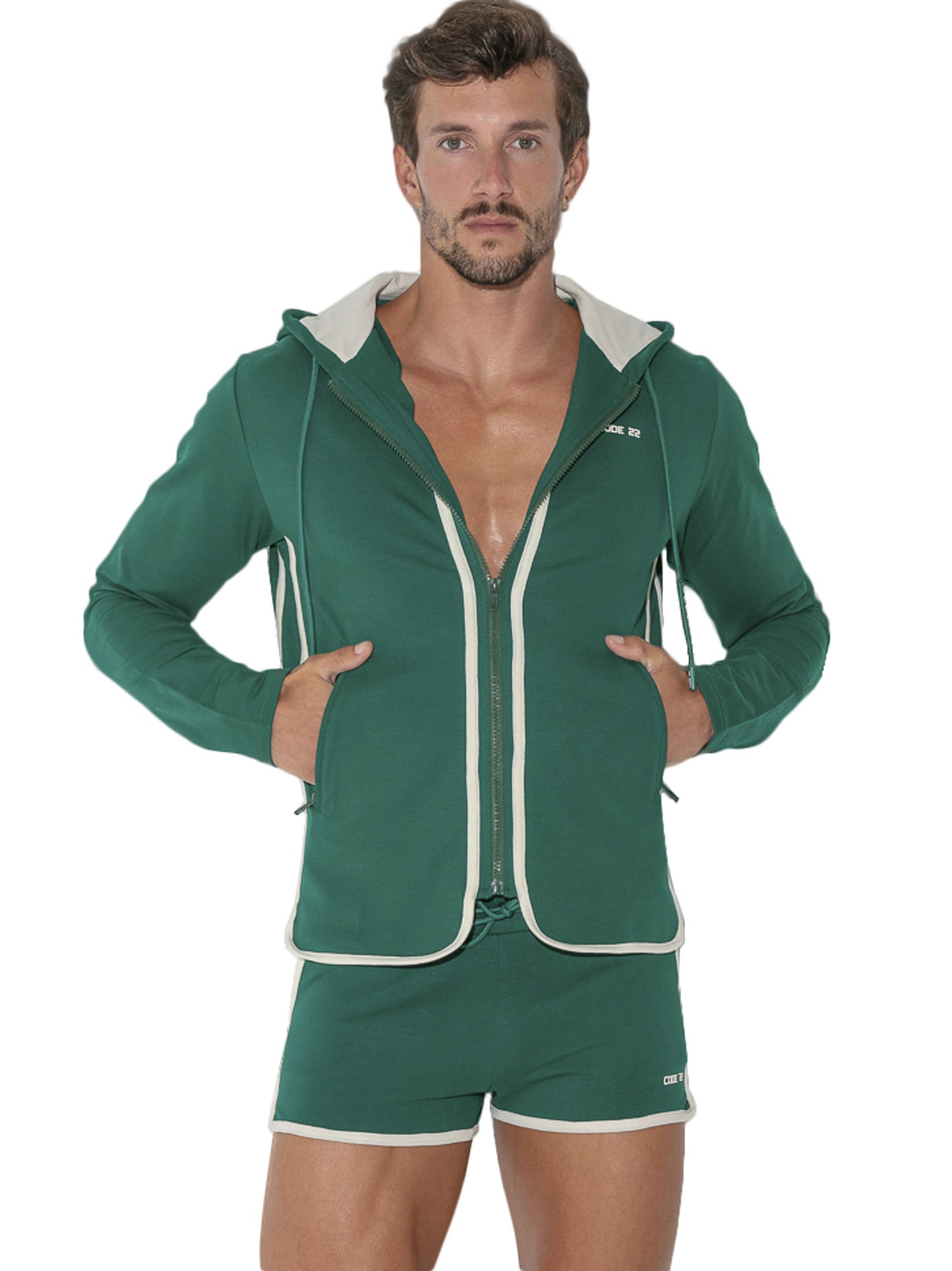 Veste de sport zippée à capuche Focus Code22