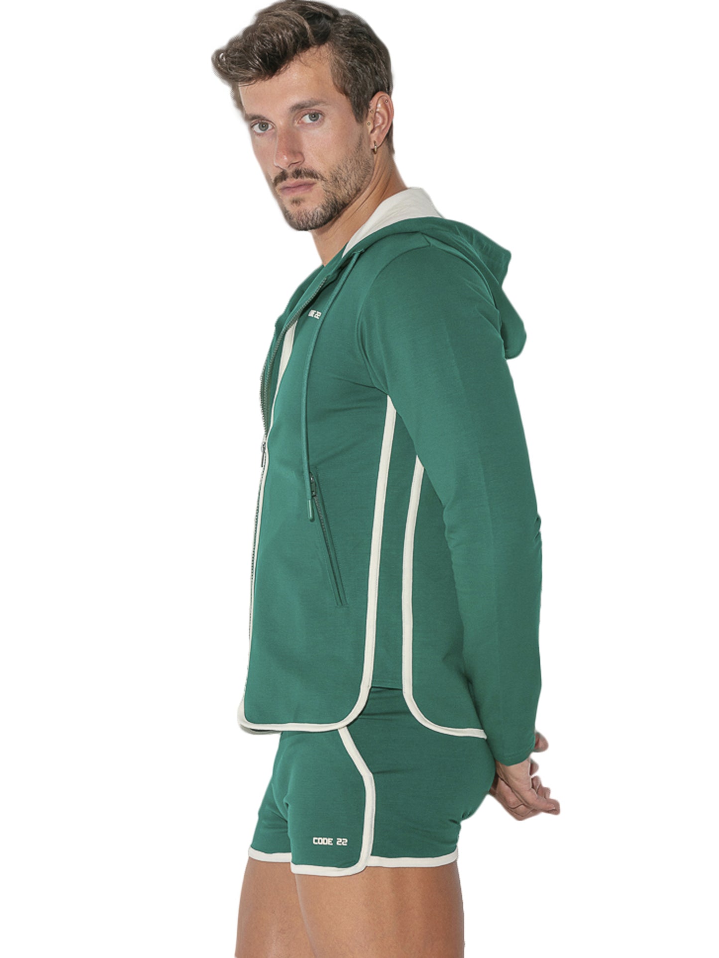 Veste de sport zippée à capuche Focus Code22