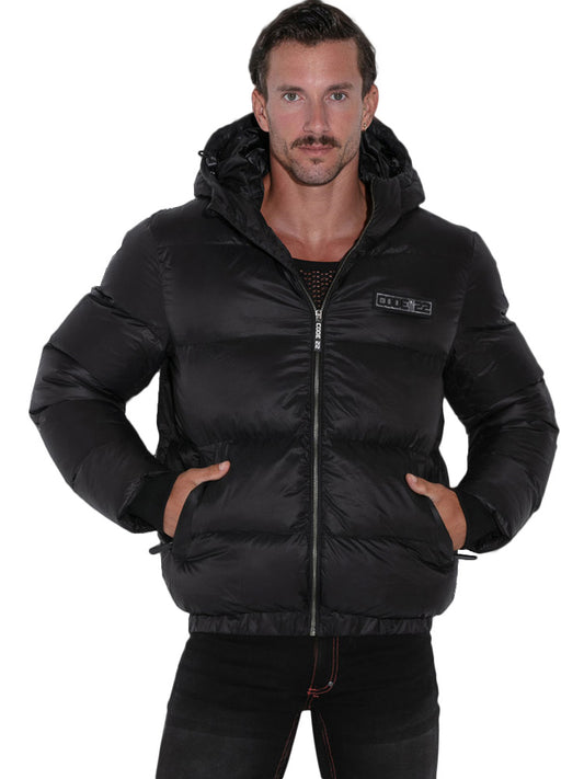 Veste doudoune à capuche Puffer Code22