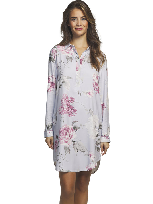 Chemise de nuit manches longues Romantica Selmark