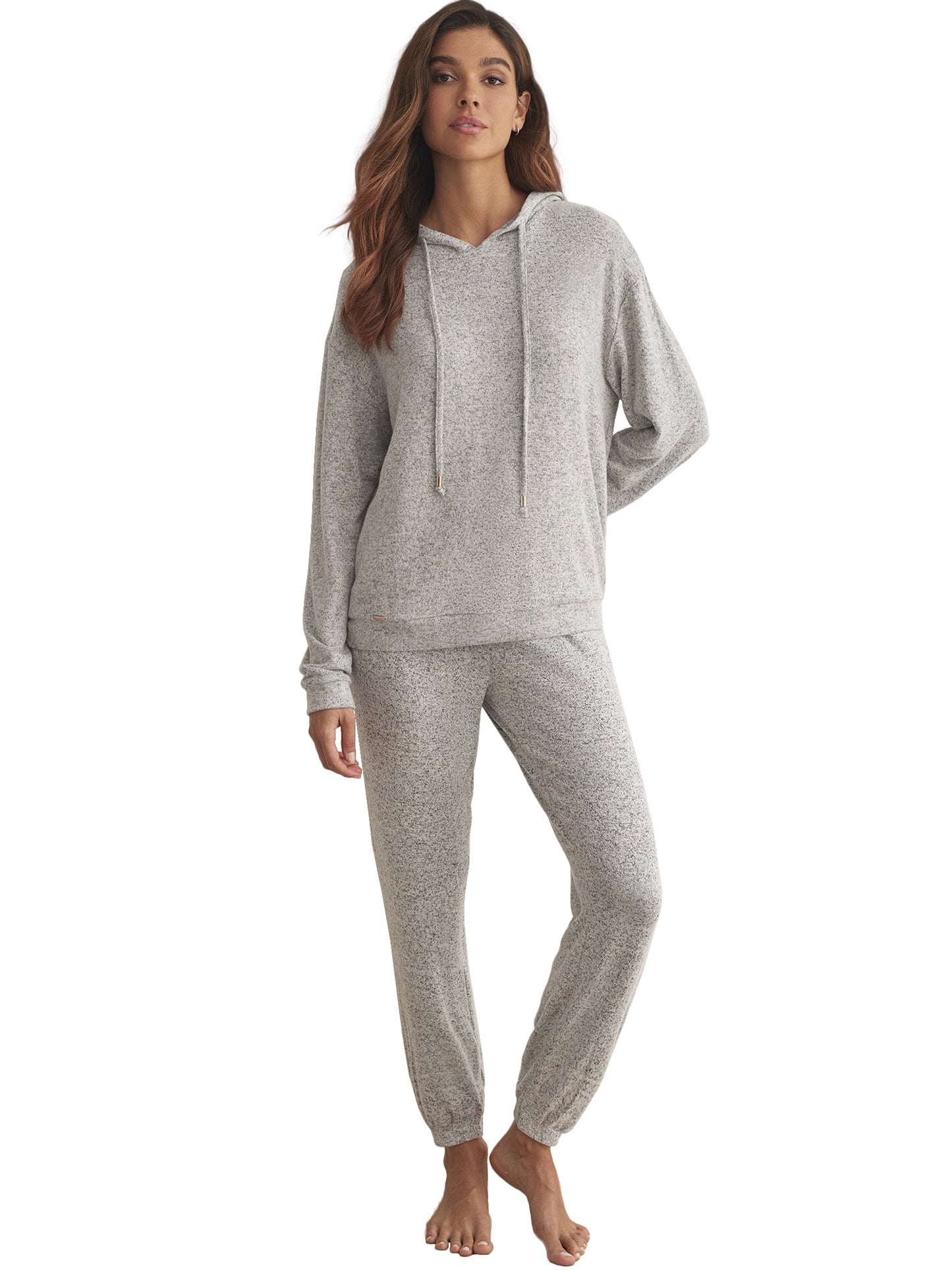 Tenue détente et intérieur pyjama pantalon sweat capuche BASIC P82 Selmark