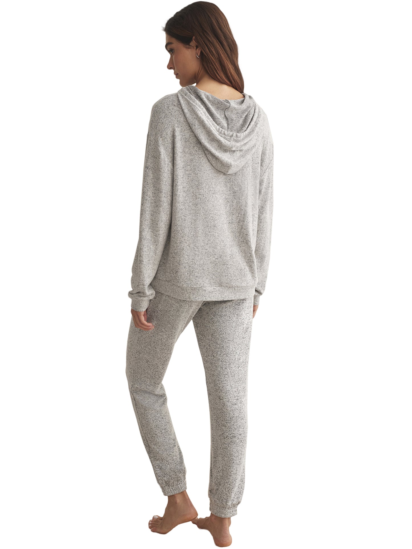 Tenue détente et intérieur pyjama pantalon sweat capuche BASIC P82 Selmark