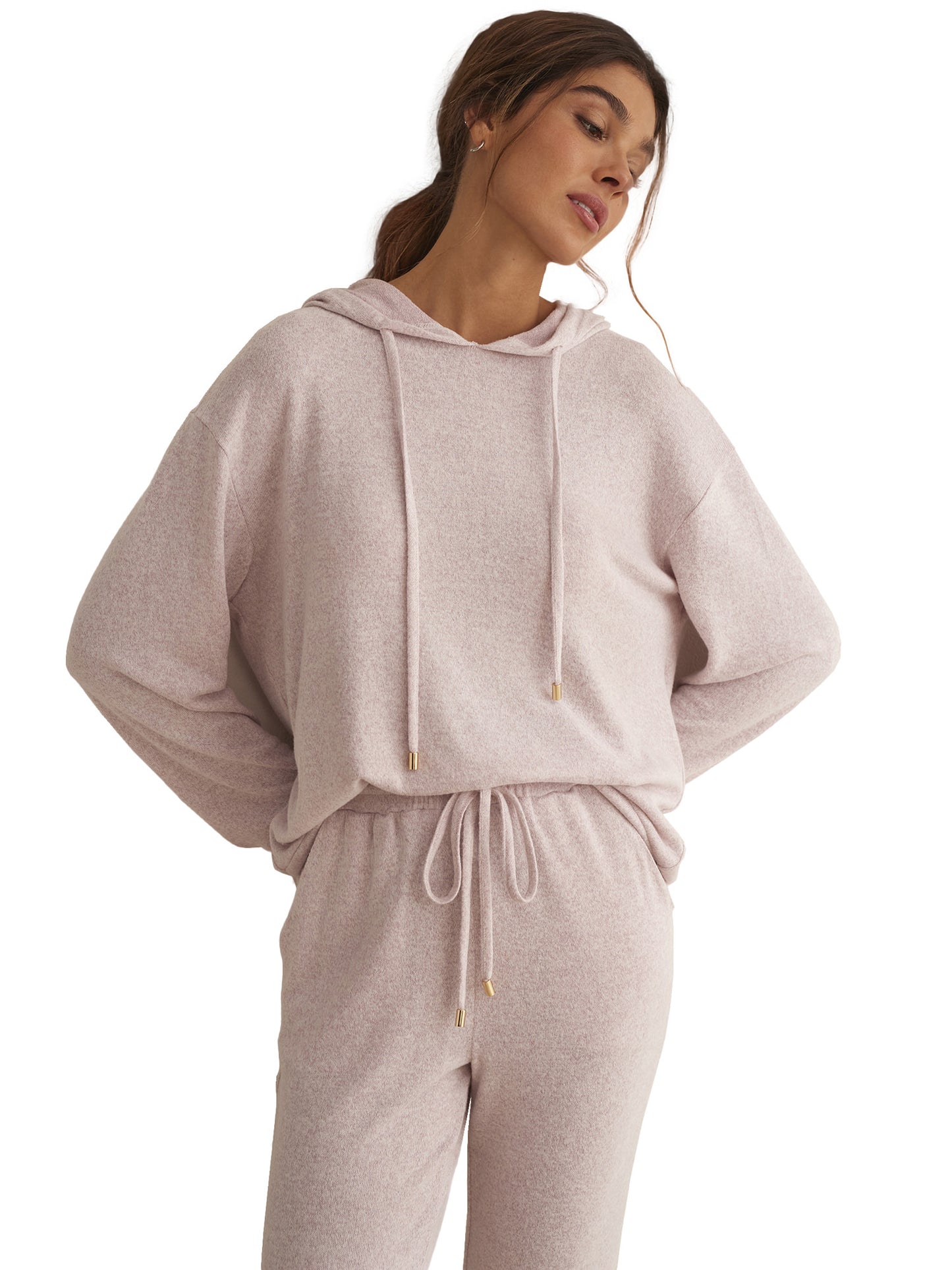 Tenue détente et intérieur pyjama pantalon sweat capuche BASIC P82 Selmark