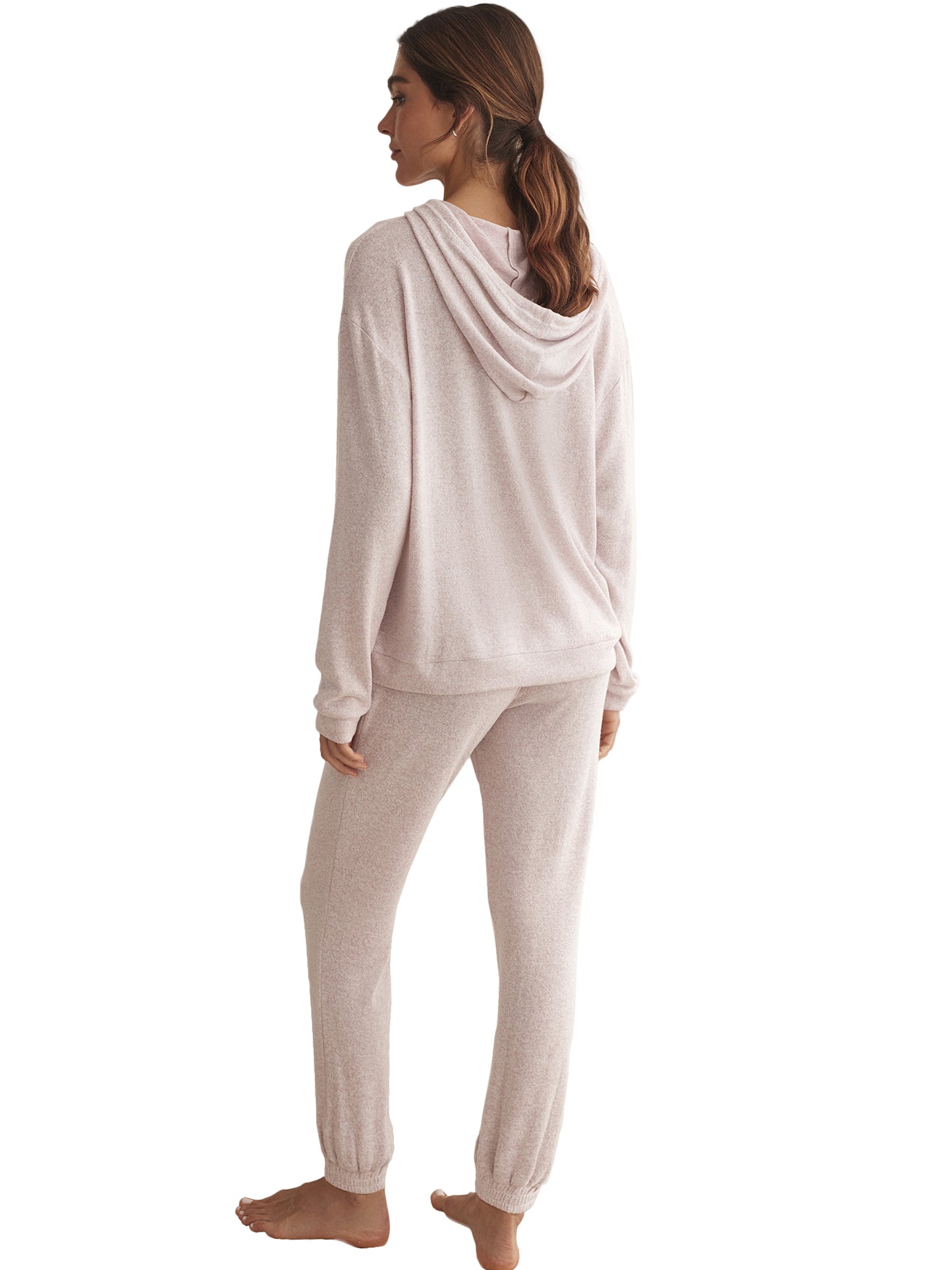 Tenue détente et intérieur pyjama pantalon sweat capuche BASIC P82 Selmark