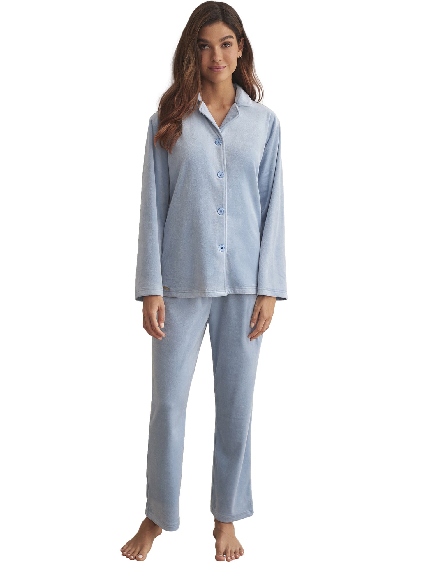 Pyjama pantalon chemise manches longues POLARSOFT Selmark