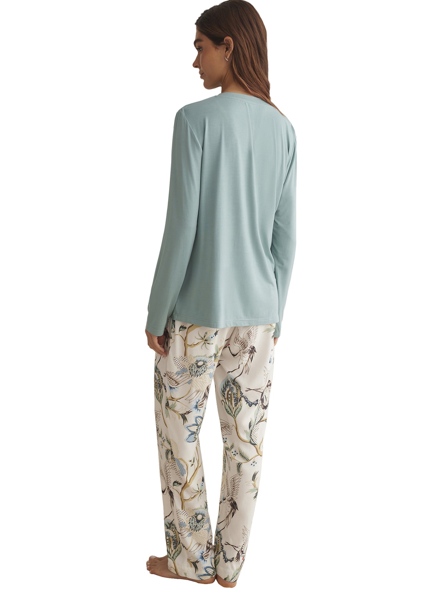 Pyjama pantalon top manches longues PAJAROS Selmark