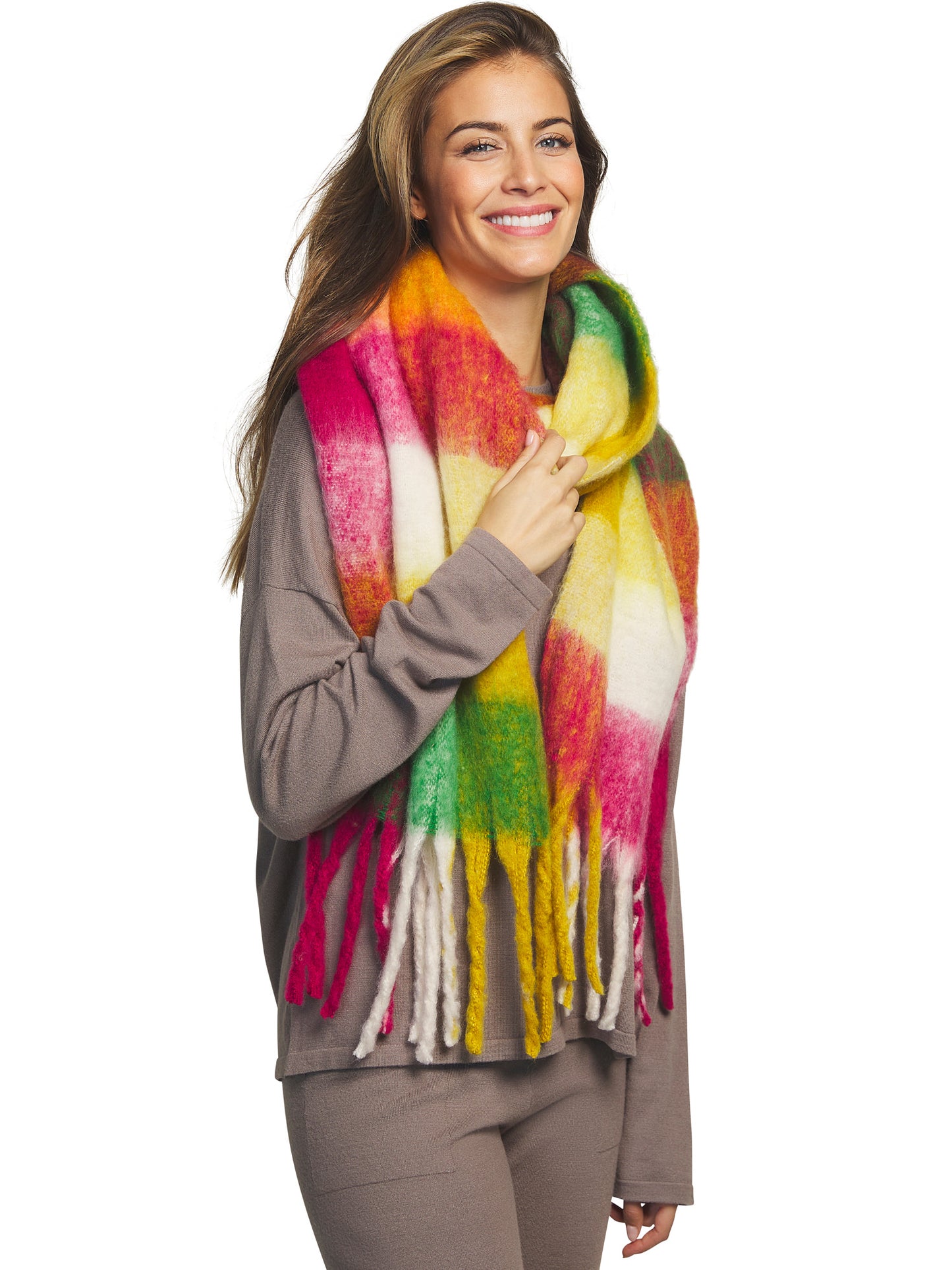 Écharpe multicolore Complementos Supersoft Selmark