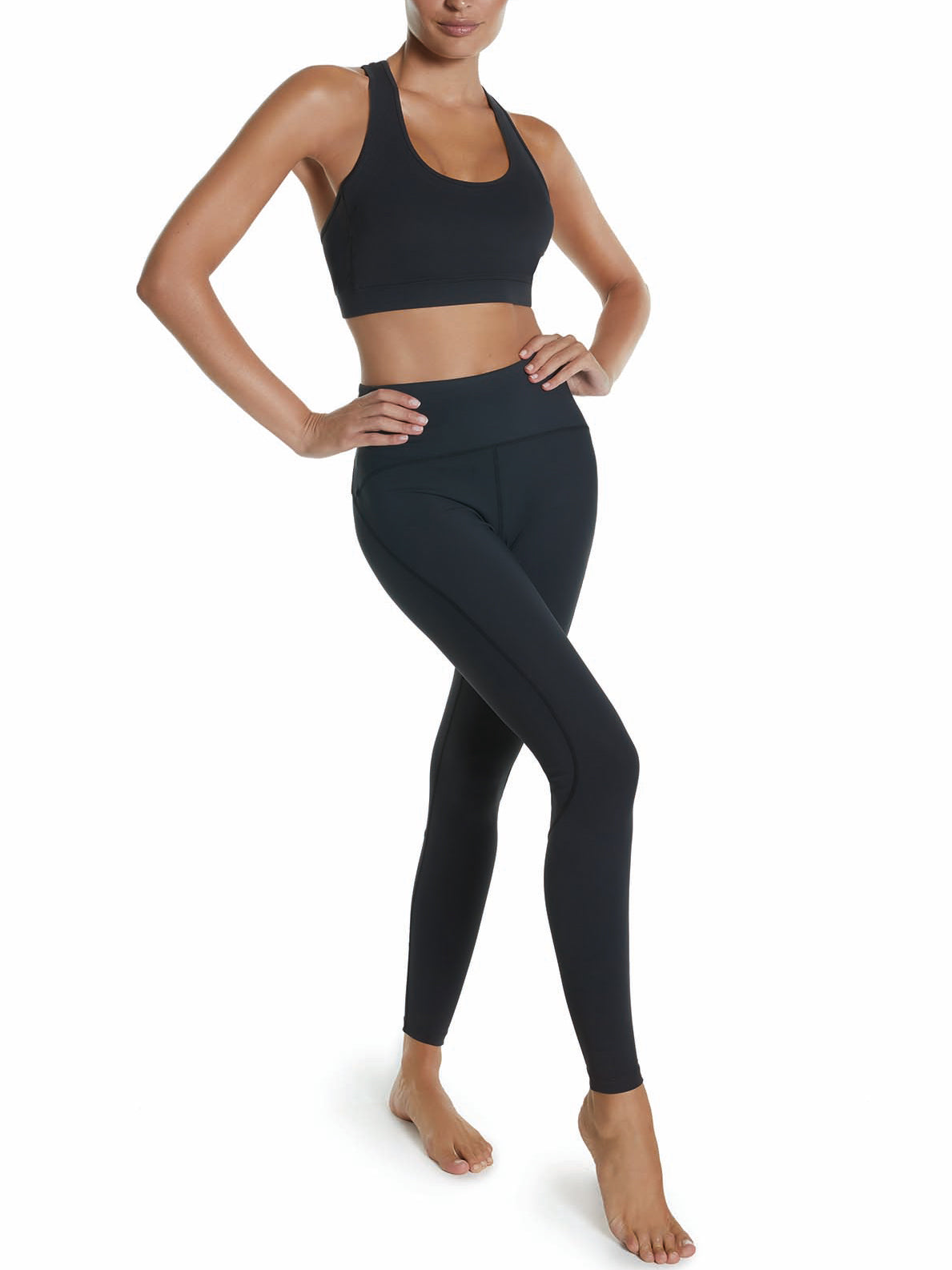 Legging sport long Tech ST2 noir Selmark