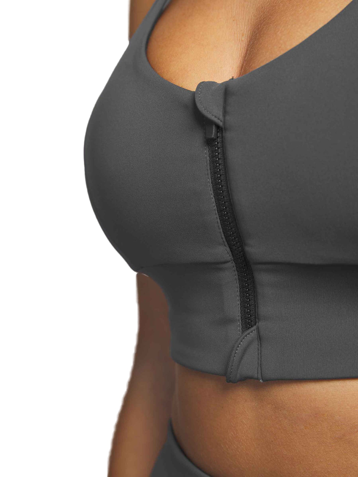 Brassière de sport zippée Tech ST5 Selmark