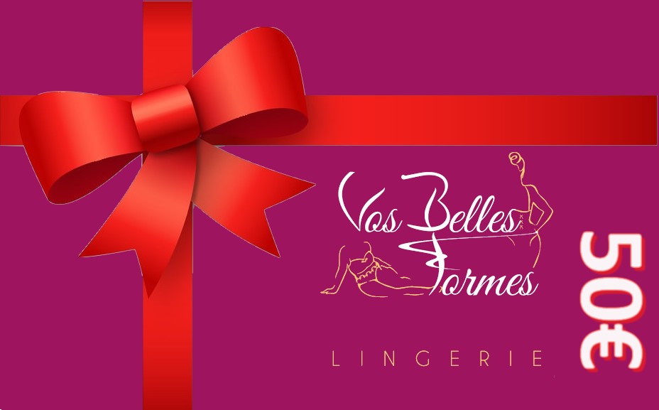 Carte Cadeaux vos belles formes